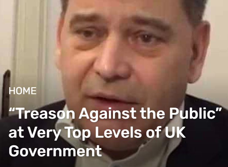  “Treason Against the Public” at Very Top Levels of UK Government