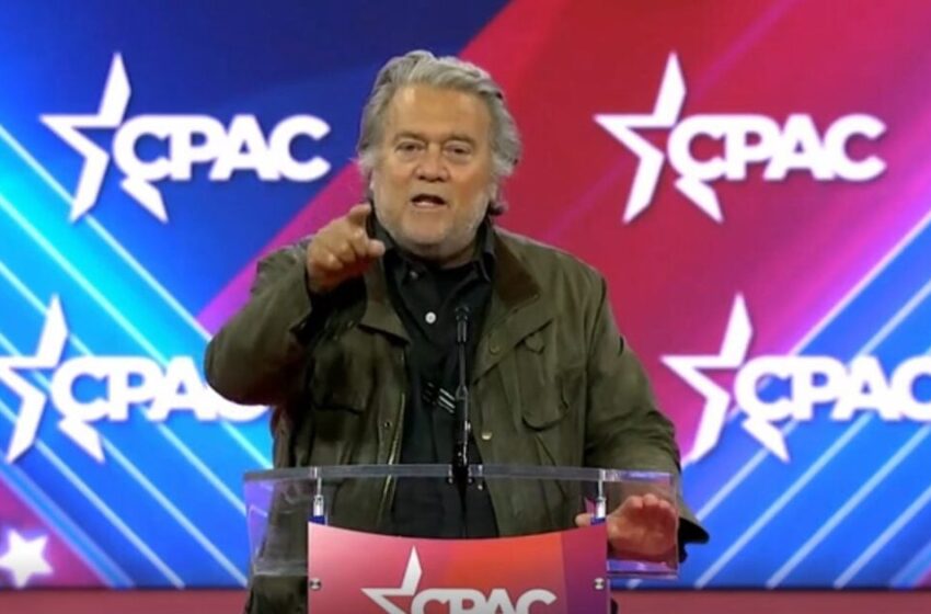  “ONWARD TO VICTORY!” – Steve Bannon Lights Up CPAC 2024 Crowd – Explains How the Media Knows Joe Biden Is Illegitimate (VIDEO)