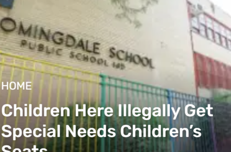 Children Here Illegally Get Special Needs Children’s Seats