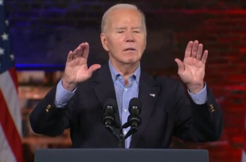  Protestor Interrupts Joe Biden at His Atlanta, GA “Rally” Calling Him “Genocide Joe” (VIDEO)