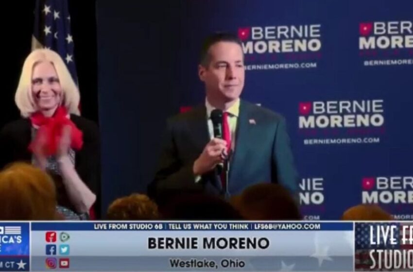  Ohio GOP Senate Nominee Bernie Moreno Fires Off in Victory Speech: “We Now Have a Chance to Fire the Old Commie and Send Him to the Nursing Home” (VIDEO)