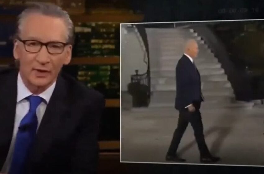  Bill Maher ROASTS Joe Biden: “You Walk Like a Toddler with a Full Diaper” (VIDEO)