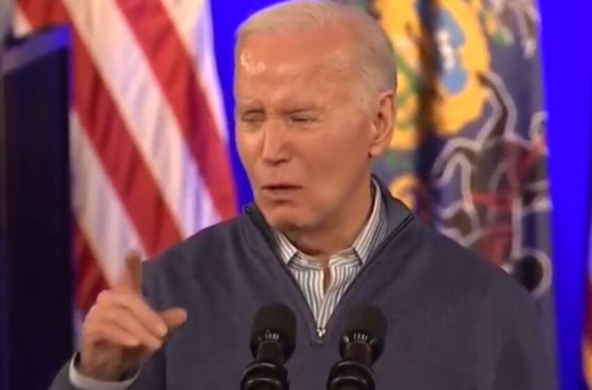  Biden Glitches Out at Gaffe-Filled PA Rally: “Pennsylvania, I have a Message for You – Send Me to Congress” (VIDEO)