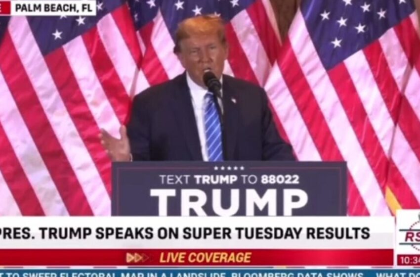  Trump Super Tuesday Victory Speech: Joe Biden Is the Worst President in the History of Our Country (VIDEO)