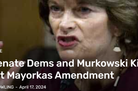 Senate Dems and Murkowski Kill 1st Mayorkas Amendment