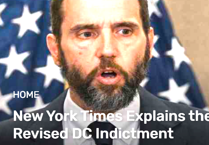  New York Times Explains the Revised DC Indictment